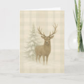 Rustic Christmas Card カード (正面)