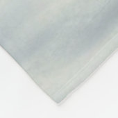 Rustic Christmas moose winter woodland forest  フリースブランケット (角)