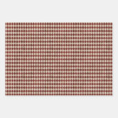 Rustic Christmas Olive Green Wrapping Paper ラッピングペーパーシート (正面)