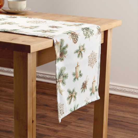 Rustic Christmas Table Runner ロングテーブルランナー (インサイチュ)
