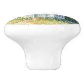 Rustic Church Path in Wildflower Meadow セラミックノブ (側面)