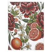 Rustic Citrus Floral summer テーブルクロス (正面)