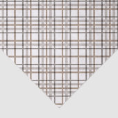 Rustic Classy Elegant Plaid Pattern 薄葉紙 (詳細)