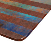 Rustic Coastal Glass Cutting Board カッティングボード (角)