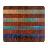 Rustic Coastal Glass Cutting Board カッティングボード (正面)