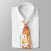 Rustic Color Halloween Pattern  Neck Tie ネクタイ (タイ)