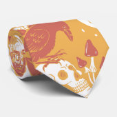 Rustic Color Halloween Pattern  Neck Tie ネクタイ (ロール)