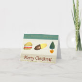 Rustic Cosy Biscuits Cookies Christmas Card シーズンカード (正面)