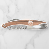 Rustic Cottage Cabin Barn | Custom Family Name ソムリエナイフ (裏面)