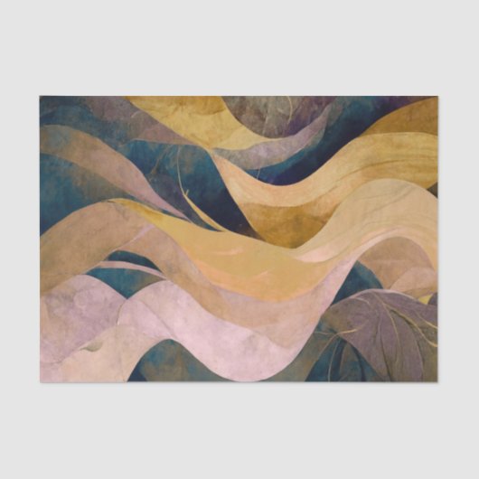 Rustic Country Brown Wood Designer Decoupage Paper 薄葉紙 (正面)