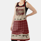 Rustic Country "Merry Christmas" Apron エプロン (インサイチュ)
