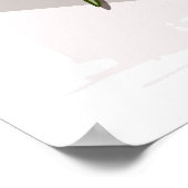 Rustic Cozy Hot Cocoa Mug Marshmallow Xmas Drink ポスター (角)