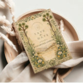 Rustic Desert Botanical Wedding セーブザデート