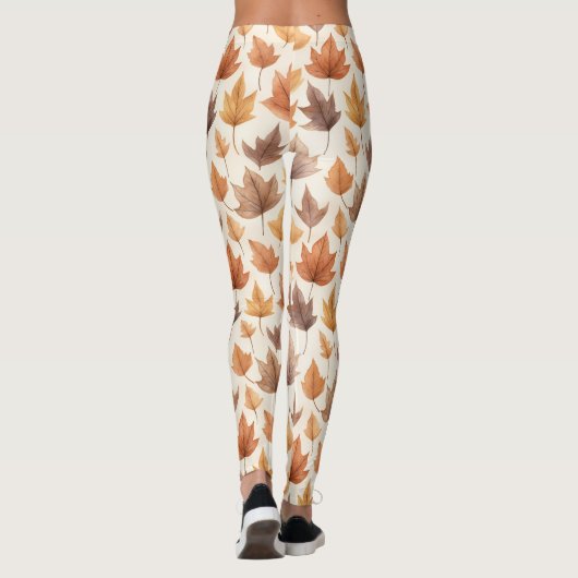 Rustic, Dried Maple Foliage レギンス (裏面)