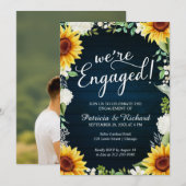 Rustic Engagement Partyインビテーション・カード 案内状 (正面/裏面)