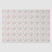 Rustic Equestrian Floral Pink Tissue Paper 薄葉紙 (正面)