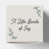 Rustic Eucalyptus 2"w x 2"l x 2"h フェイバーボックス (上部)