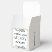 Rustic Eucalyptus 2"w x 2"l x 2"h フェイバーボックス (オープン)