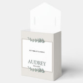 Rustic Eucalyptus 3"w x 1.5"l x 3.25"h フェイバーボックス (オープン)