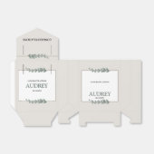 Rustic Eucalyptus 3"w x 1.5"l x 3.25"h フェイバーボックス (折り畳みなし)