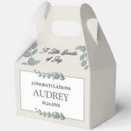 Rustic Eucalyptus 5"w x 3"l x 6.5"h フェイバーボックス