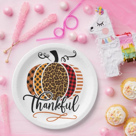 Rustic Fall Celebration ペーパープレート (パーティー)