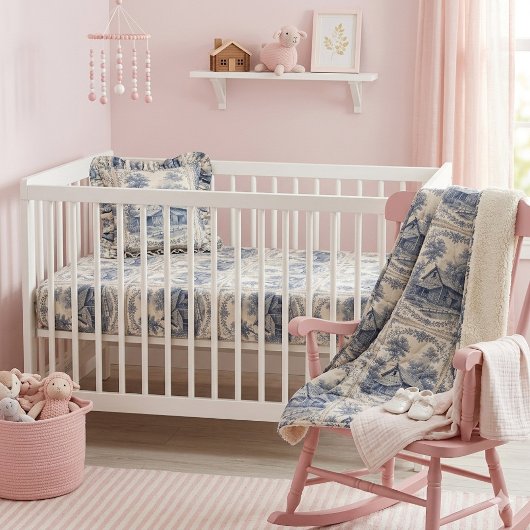 Rustic Farm Scene French Toile Country Home ファブリック