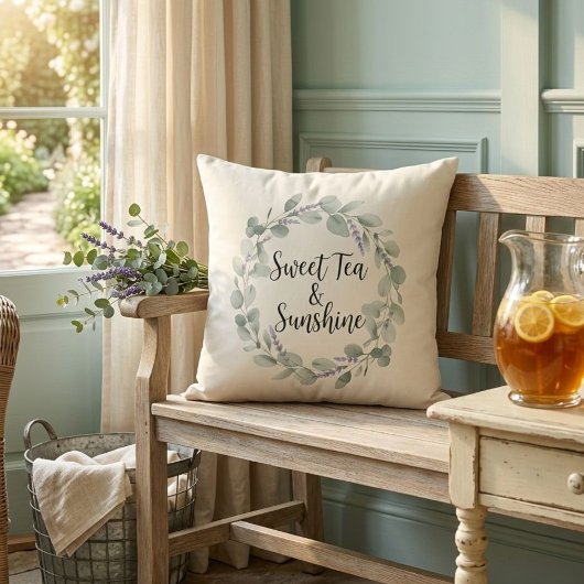 Rustic Farmhouse Decorative Throw Pillow - Cozy  クッション