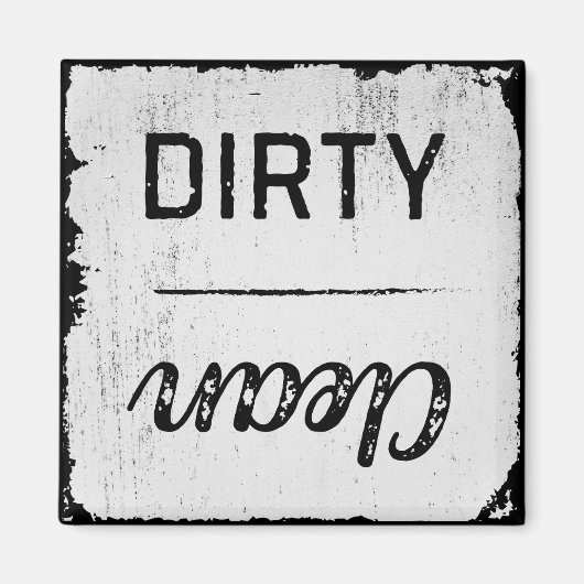 Rustic Farmhouse Dishwasher  マグネット (正面)