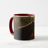 Rustic Farmhouse Horse Mug マグカップ (正面左)