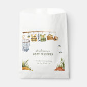Rustic Fishing Baby Boy Party Gift Bag フェイバーバッグ (正面)