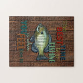 Rustic Fishing | Bluegill Fish ジグソーパズル (横)
