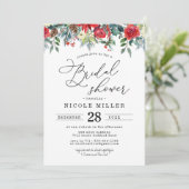 Rustic Floral | 冬のボタニカル・ブライダルシャワー (スタンド正面)