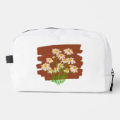 Rustic floral design on brown background ドップキット (正面)