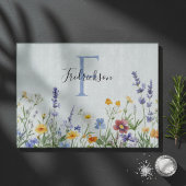 Rustic Floral Housewarming Charcuterie Board カッティングボード