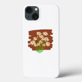 Rustic floral simple design loving nature Case-Mate iPhoneケース (裏面)
