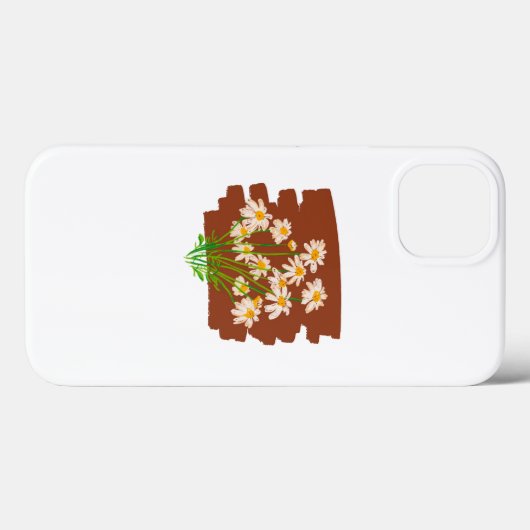 Rustic floral simple design loving nature Case-Mate iPhoneケース (裏面 (横))