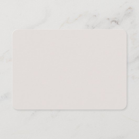 Rustic Floral Wedding RSVP Card (裏面)