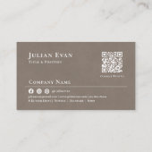 Rustic Flour Whisk Pastry Chef Artisan Bakery 名刺 (裏面)