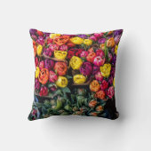 Rustic Flower Market – Fresh Floral Bushels クッション (裏面)