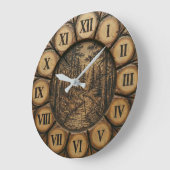 Rustic Forest Path Wall Clock  ラージ壁時計 (傾斜)