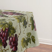 Rustic French Country Vineyard Grapevine Art テーブルクロス (インサイチュ)