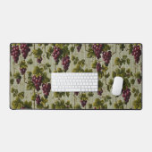 Rustic French Country Vineyard Grapevine Art デスクマット (キーボード&マウス)