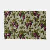 Rustic French Country Vineyard Grapevine Art ドアマット (正面)