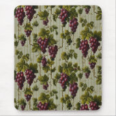 Rustic French Country Vineyard Grapevine Art マウスパッド (正面)