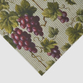 Rustic French Country Vineyard Grapevine Art 薄葉紙 (詳細)