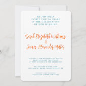 Rustic Golden Field Summer Country Road Landscape 招待状 (裏面)