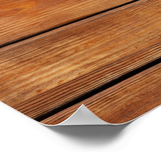 Rustic Graduation  welcome sign ポスター (角)