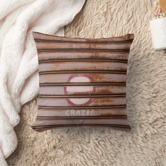 Rustic Grazie Shutter Napoli 1 クッション (ブランケット)