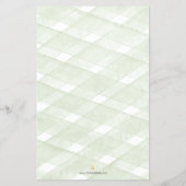 Rustic Green Hydrangea Wedding Decor Menus チラシ (裏面)